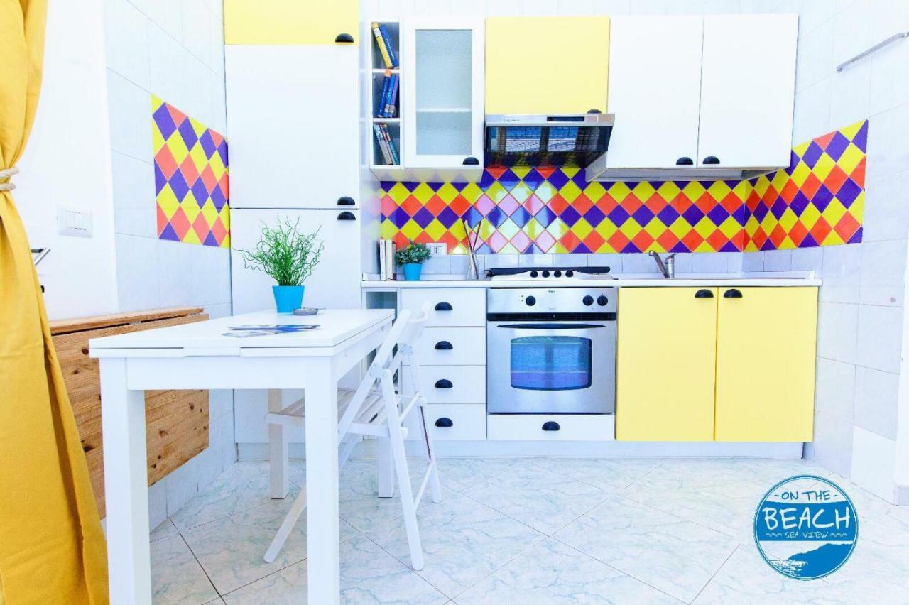 On The Beach Sea-View&Kitchen In Room Salernes Extérieur photo